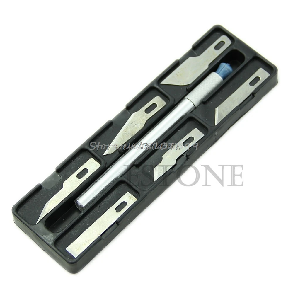 

7 in 1 Multi-function Scrapbooking Model Hobby Crafts Carving Knife Tool Set New R06 Drop Ship