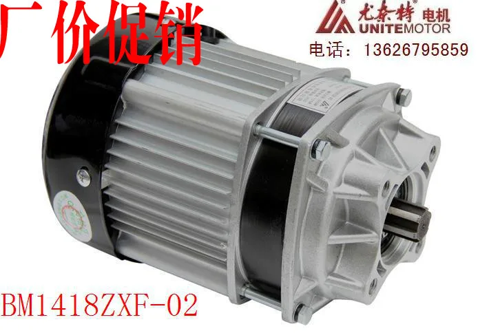 

Permanent magnet DC brushless motor BM1418ZXF-02-500W 48V electric tricycle accessories