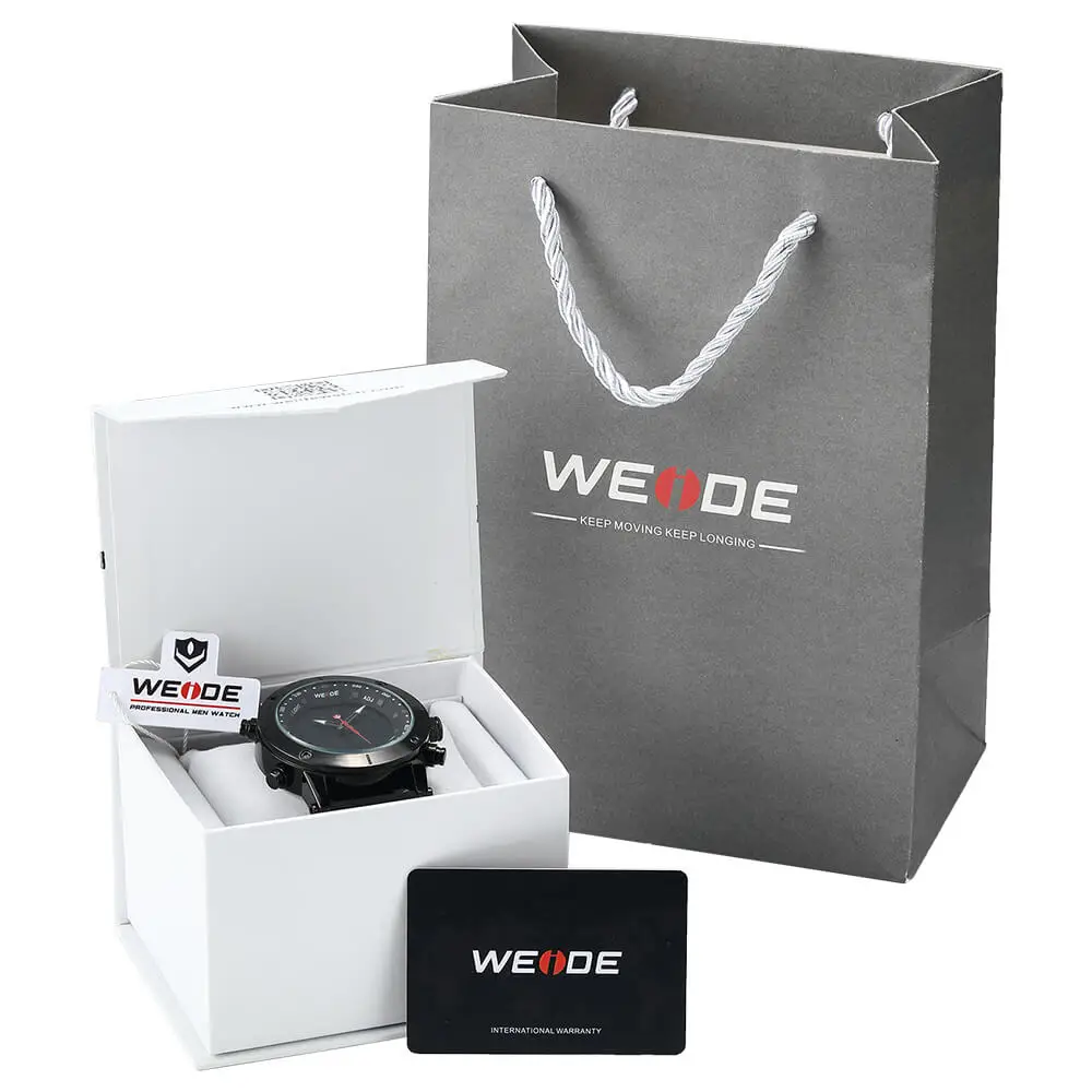 WEIDE роскошный оригинальный для ЖК дисплея цифровые спортивные фитнес часы