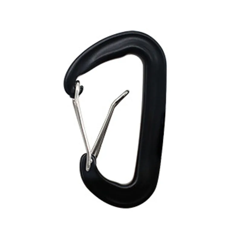 12KN Professional Carabiner D Shape Climbing Security Safety Master Lock Outdoor Rock Buckle Equipment | Спорт и развлечения