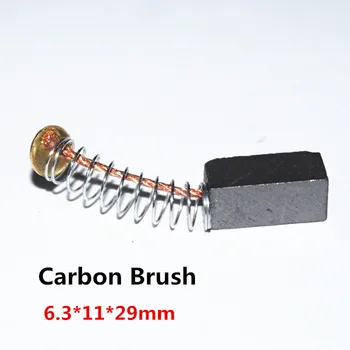 

Carbon Brush 6.3*11*29mm for Vacuum Cleaner ,FREE SHIPPING 5Pairs