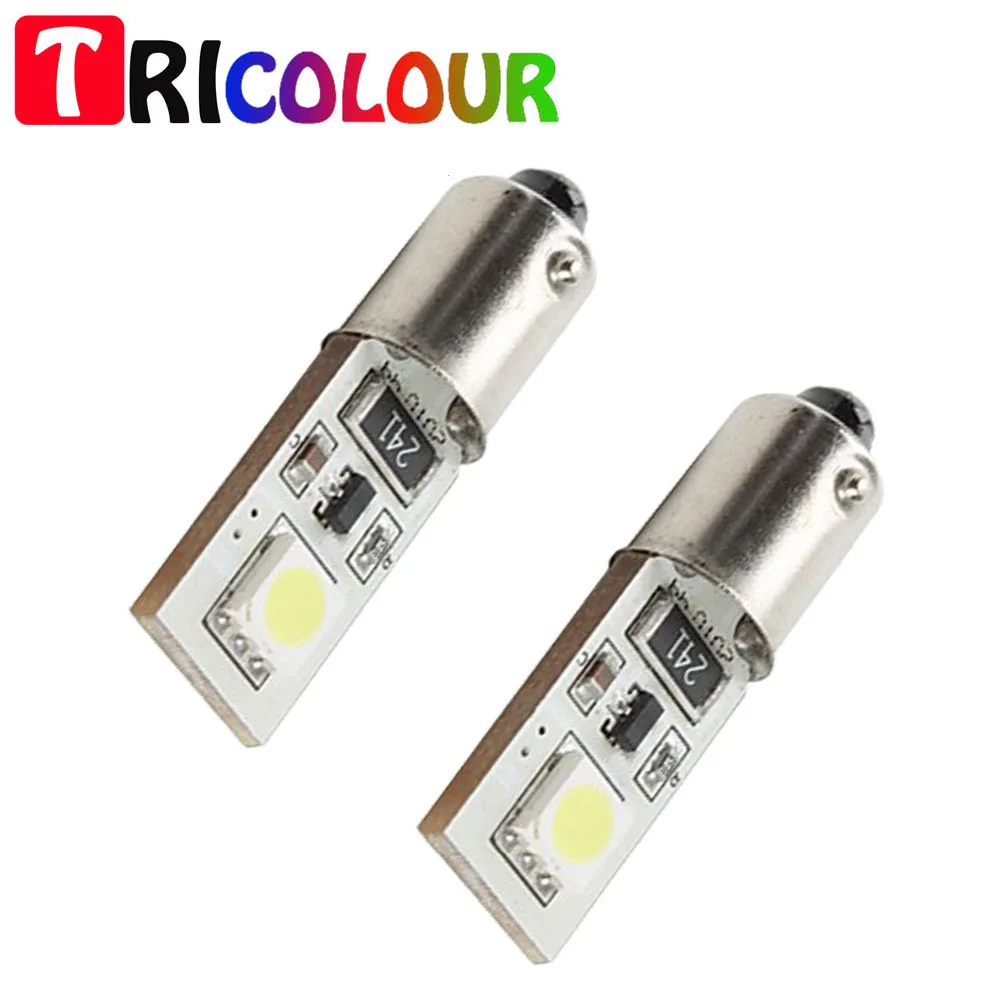 

TRICOLOUR 2pcs T11 Ba9s Canbus 2 smd LED Glove Box Light Bulb for DODGE Ram 2500 3500 (2.2) 2002 DC12V #TG06