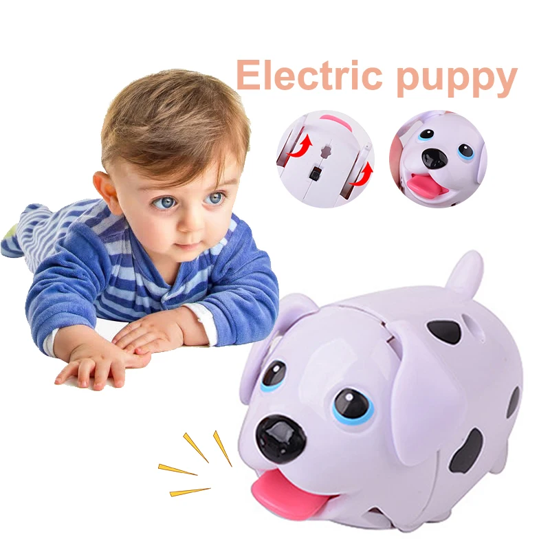 Пластиковые милые электрические игрушки электрическая собака Электрический мини щенок интересный хобби культивировать интерес