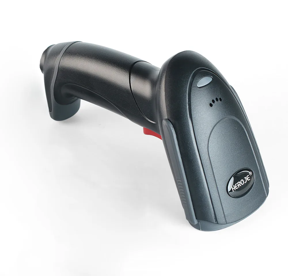 Heroje H288U QR رمز ماسحة USB المحمولة المحمولة السلكية ماسحة 2D DataMatrix PDF417 الباركود قارئ شاشة الدفع QR قارئ