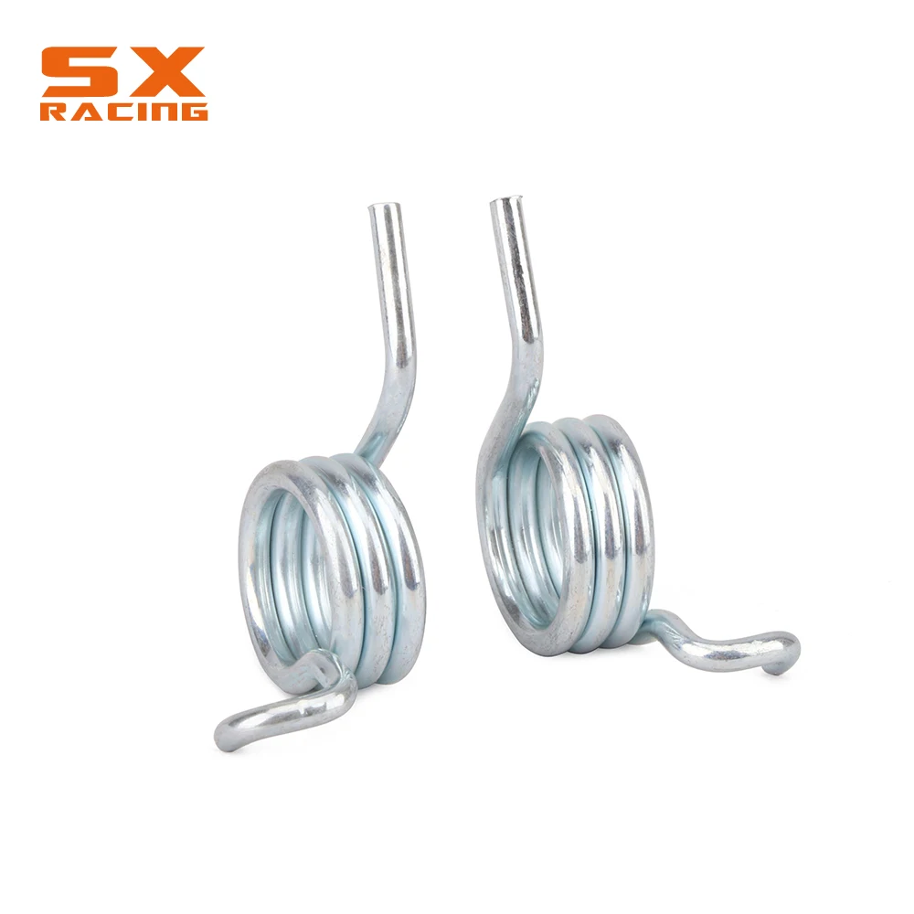 Motorcycle Accessories A Pair Foot Pegs Spring For Honda Kawasaki