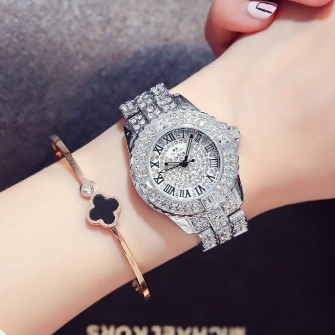 Prix pour 2017 Nouvelles Femmes De Mode Montres, haute Qualité Autrichien Diamant Femmes Strass Montres, Or Rose Femme Lady Robe Montre Horloges Prix pour 2017 Nouvelles Femmes De Mode Montres, haute Qualité Autrichien Diamant Femmes Strass Montres, Or Rose Femme Lady Robe Montre Horloges