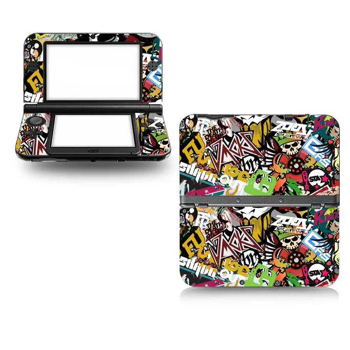 

Bomb Graffiti For 3DS XL LL Protective Vinyl Skin Sticker Decals For Nintend 3DS LL Console Cover Skin