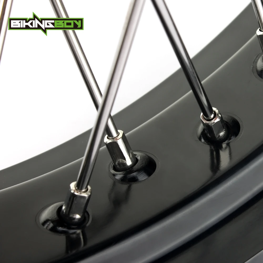 BIKINGBOY переднее заднее 3 5 4 25 17 &quotколесо для супермото обода ступицы KAWASAKI KX 125 250 06 13