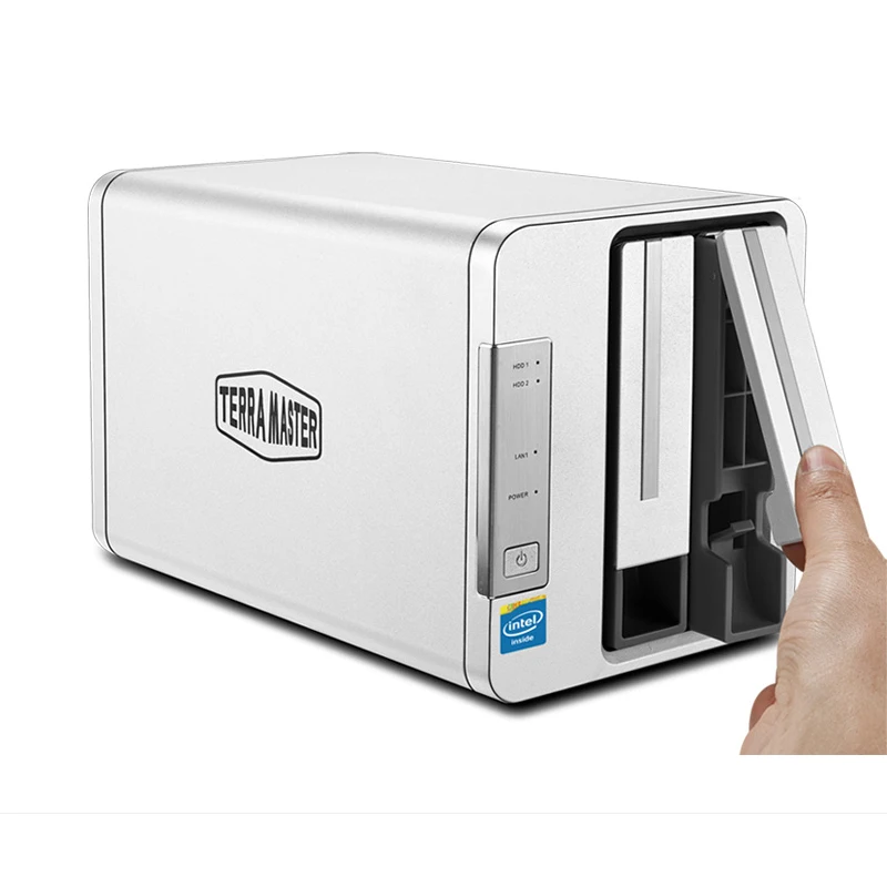 2bay HDD NAS персональная облачная система хранения данных 64bit 2 Гб Память * RJ 45 G Ethernet