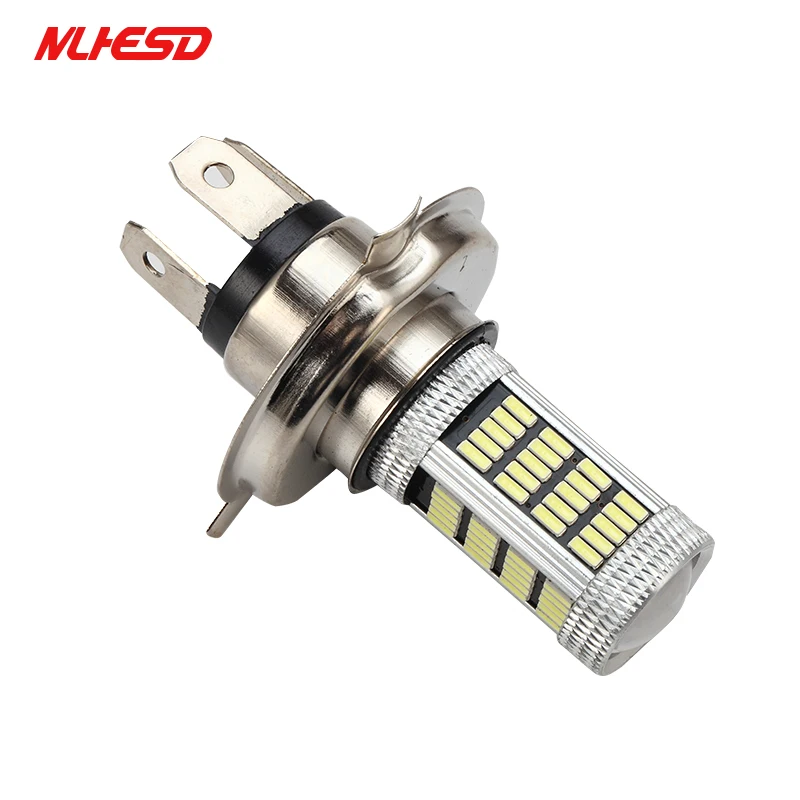 

2PCS H4 LED Car Fog Light Bulb DRL Driving Lamp 4014 92SMD Auto Replacement Daytime Running Light Led Lamp High Power