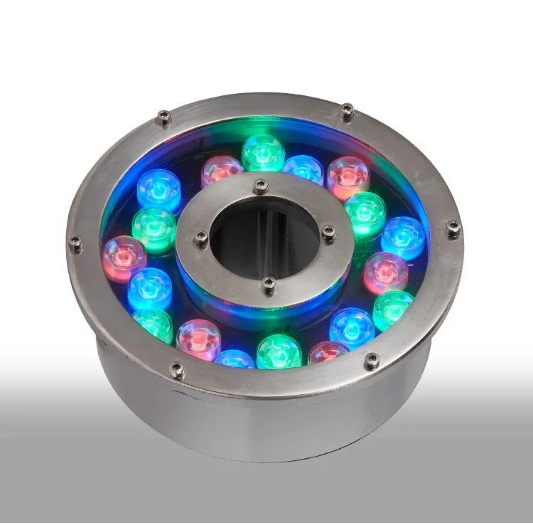 DC24V Brilliant Underwater LED Fountain Ring Light / Submersible Pond