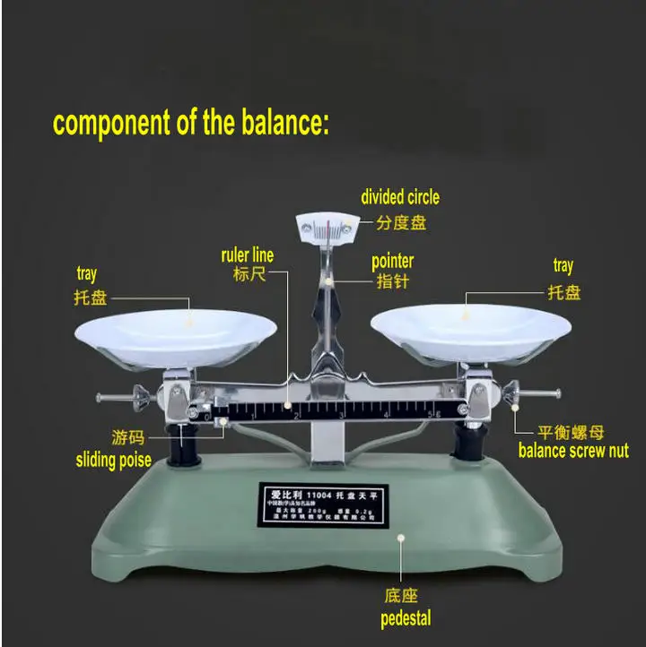 200 г 0,2 г рама-противень баланс, стол баланс, механический баланс с весом для детей обучения физическому классу