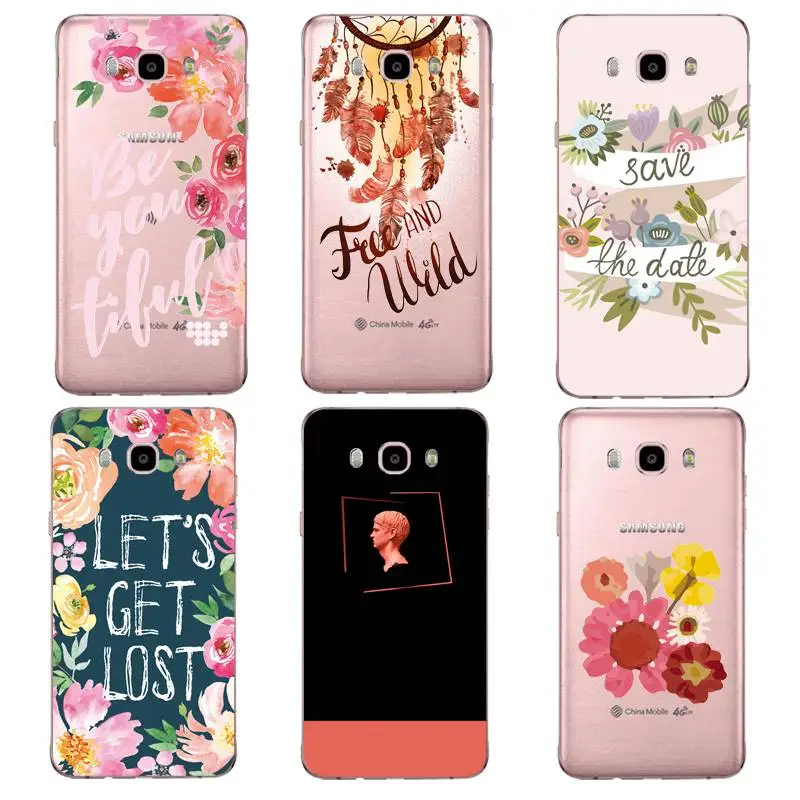 Мягкий прозрачный чехол Windbell из ТПУ для Samsung J3 J5 J7 S6 S7 S8 note8 A3 A5 C7 J2prime Coque Fundas крышка