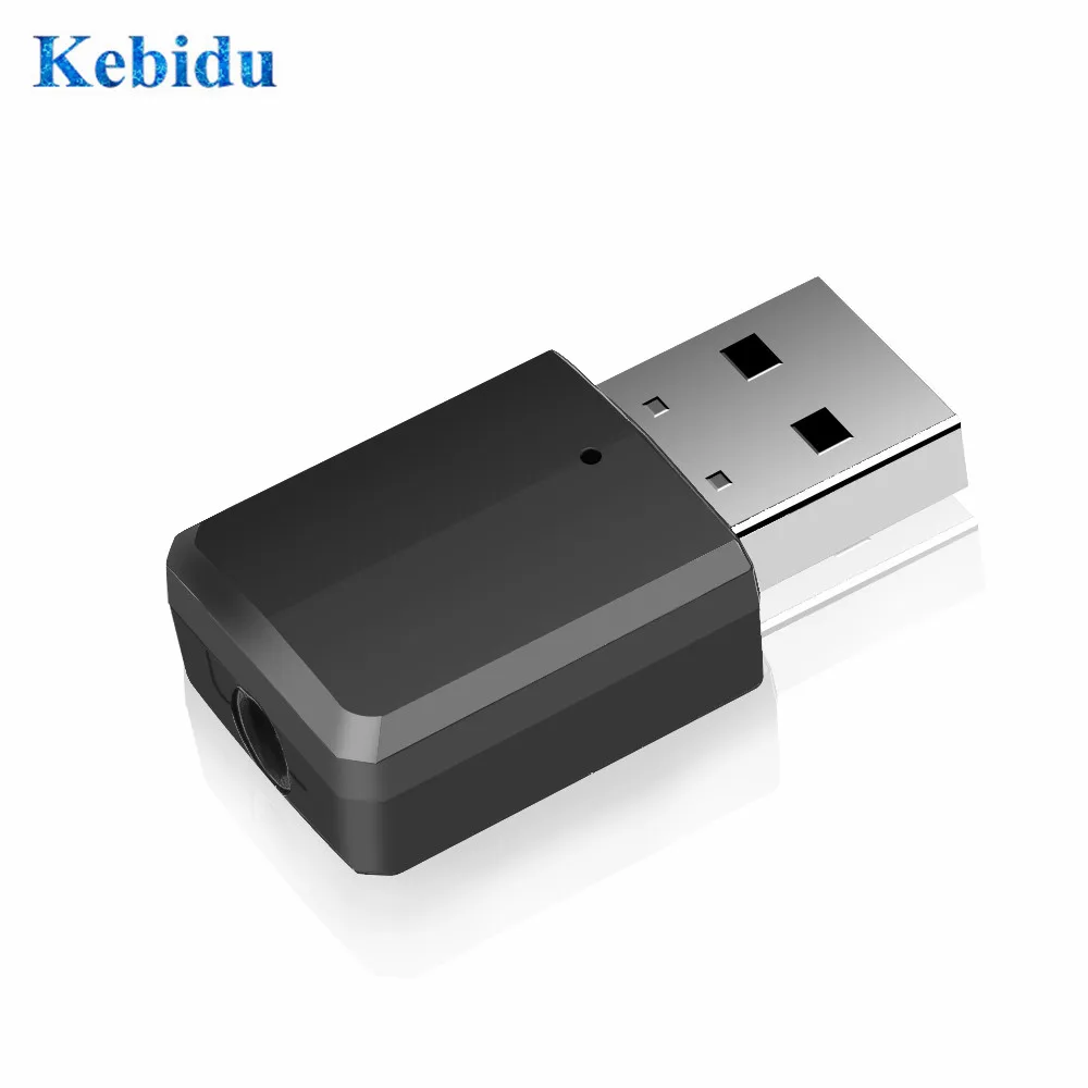 Bluetooth приемник KEBIDU передатчик 3 5 мм аудио AUX адаптер V5.0 стереозвук музыкальный