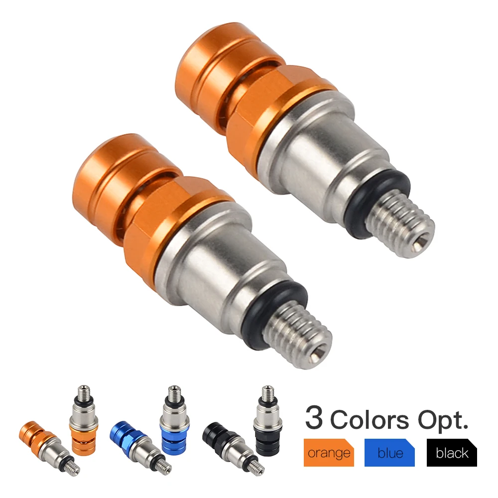 

Racing Suspension M4 WP Fork Bleeders Screw Air Pressure Relief Valve For KTM 85 125 150 250 250 300 350 450 SX SX-F EXC-F Etc