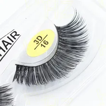 Подделка отдельных ресниц Красота Хэллоуин сделать Ip 3D норки накладные ресницы все для наращивания ресниц 3D-16