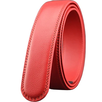 mens leather belt straps without buckle