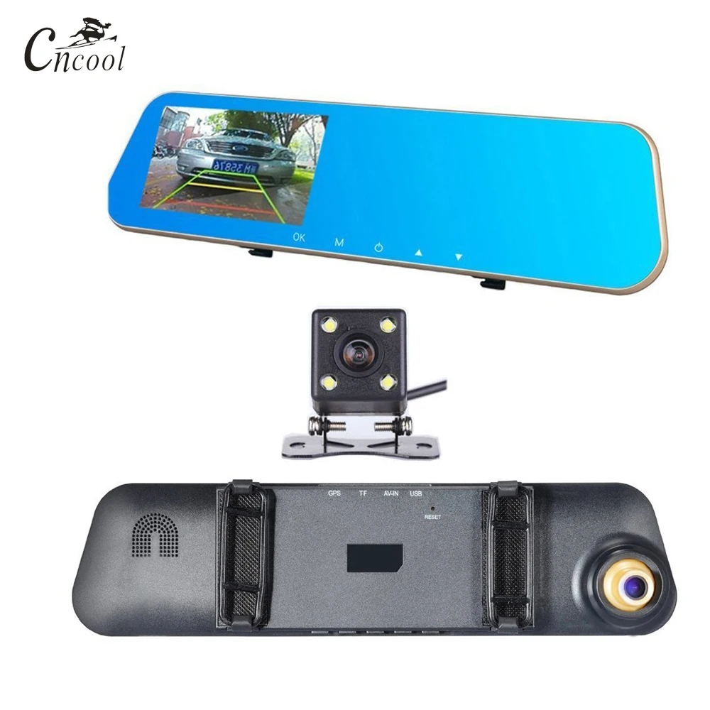 

Cncool Dual Lens Car DVR Camera Dash Cam Review Mirror Digital Recorder Auto Navigator Registrator Camcorder Full HD Dashcam