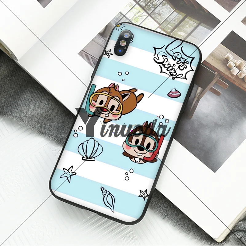 Cute Cartoon Chip Dale squirrel