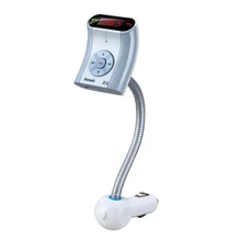 New Bluetooth LCD Car Kit MP3 Player FM Transmitter Remote Auto 4.1 kablosuz Bluetooth fm Speaker with Dual USB Charger