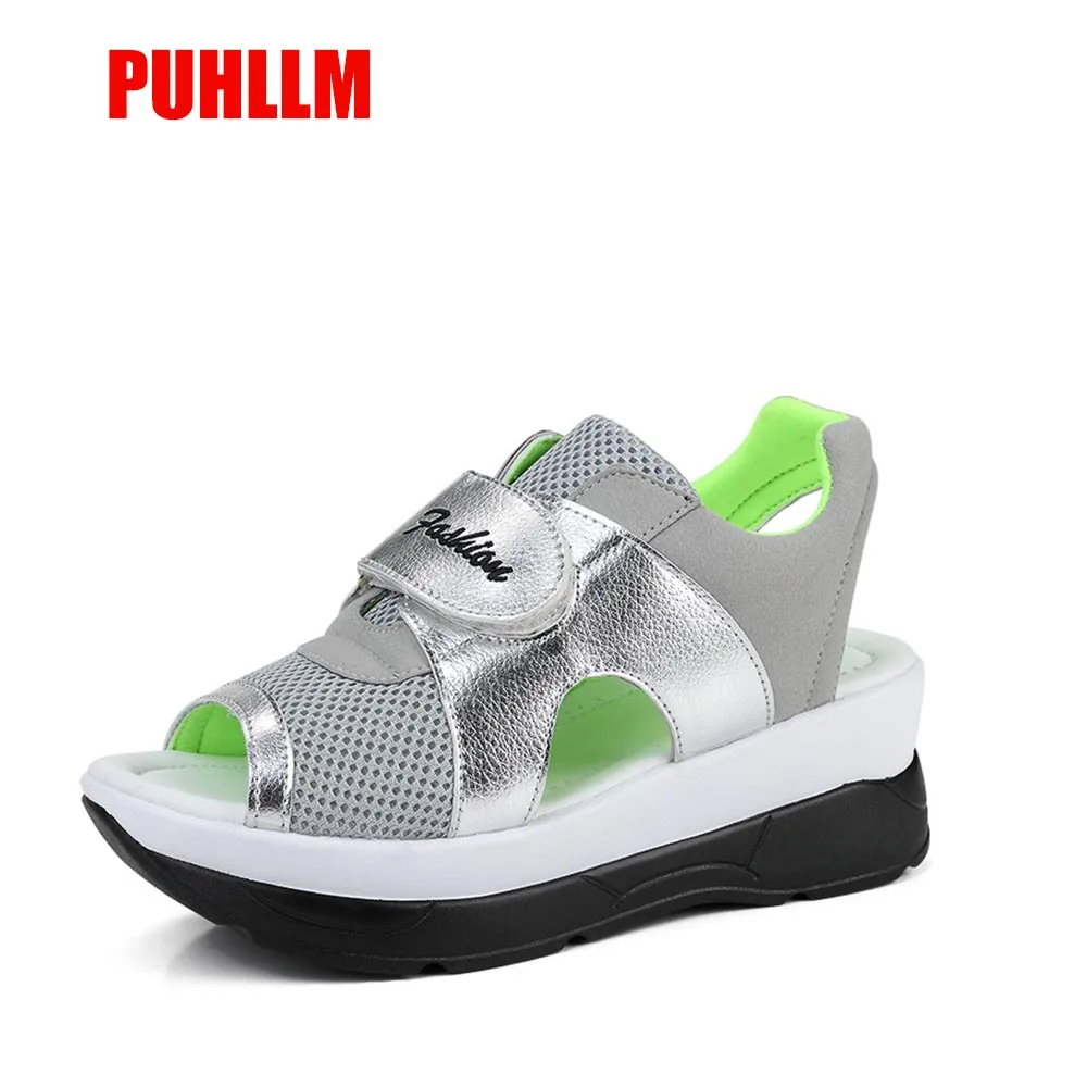 

Summer New Sandals Breathable Hollow Shake Shoes Korean Fashion Fish Mouth Sandals Women Casual Shoes Wild Student ShoesC23