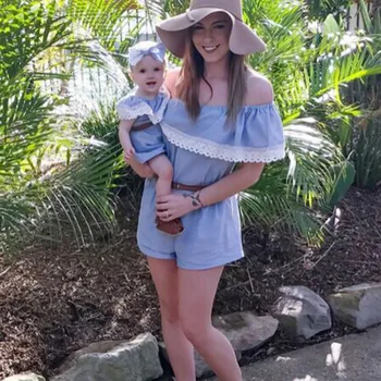 

Summer new mother and daughter child wear dress baby and parent match clothes fashion dress