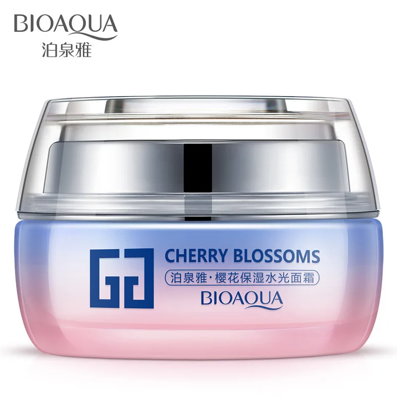 

BIOAQUA 50g Cherry Blossom Moisturizing Face Cream Lifting Anti Aging Whitening Collagen Anti Acne Ageless Wrinkle Remover Cream