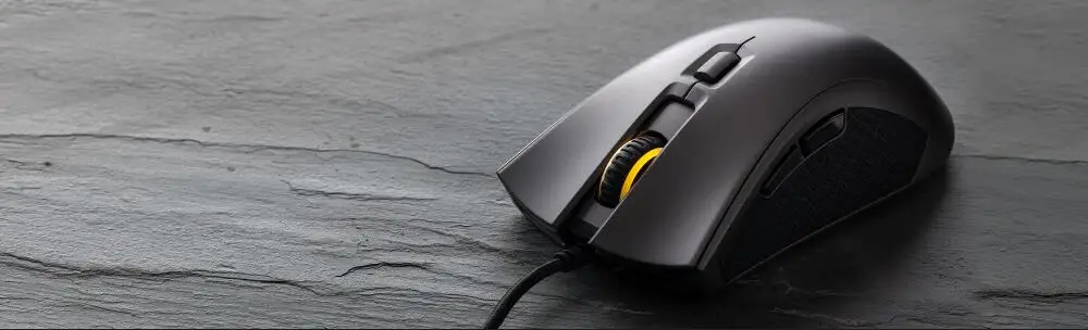Игровая мышь kingston HyperX Pulsefire FPS Pro dpi 16000 RGB, проводная профессиональная геймерская мышь Pixart 3389, мыши для ноутбука