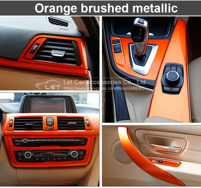 brushed orange
