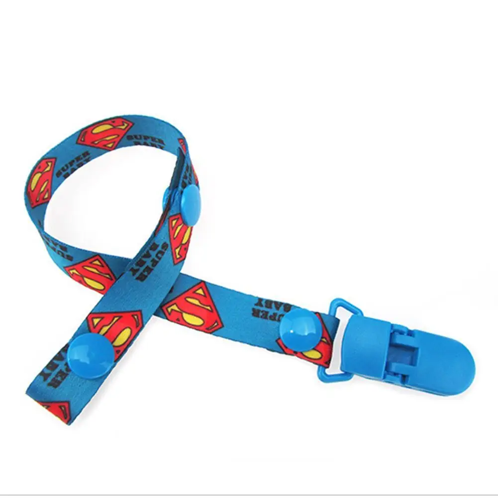 

1 Pc Enssu Baby Pacifier Clip Chain Dummy Clip Nipple Holder For Nipples Chupetas Para Superman Pacifier Clips Soother Holder
