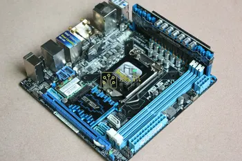 

original motherboard ASUS P8Z77-I DELUXE LGA 1155 DDR3 for I3 I5 I7 USB2.0 USB3.0 16GB Z77 Desktop Motherboard