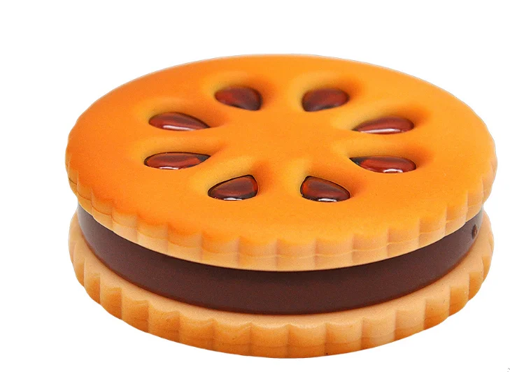 

Biscuit Design Cookie smoke Grinder Smoking Creative Tobacco Herb Smoking Pipe Grinder Smoke Hookah Tobacco Crusher L236