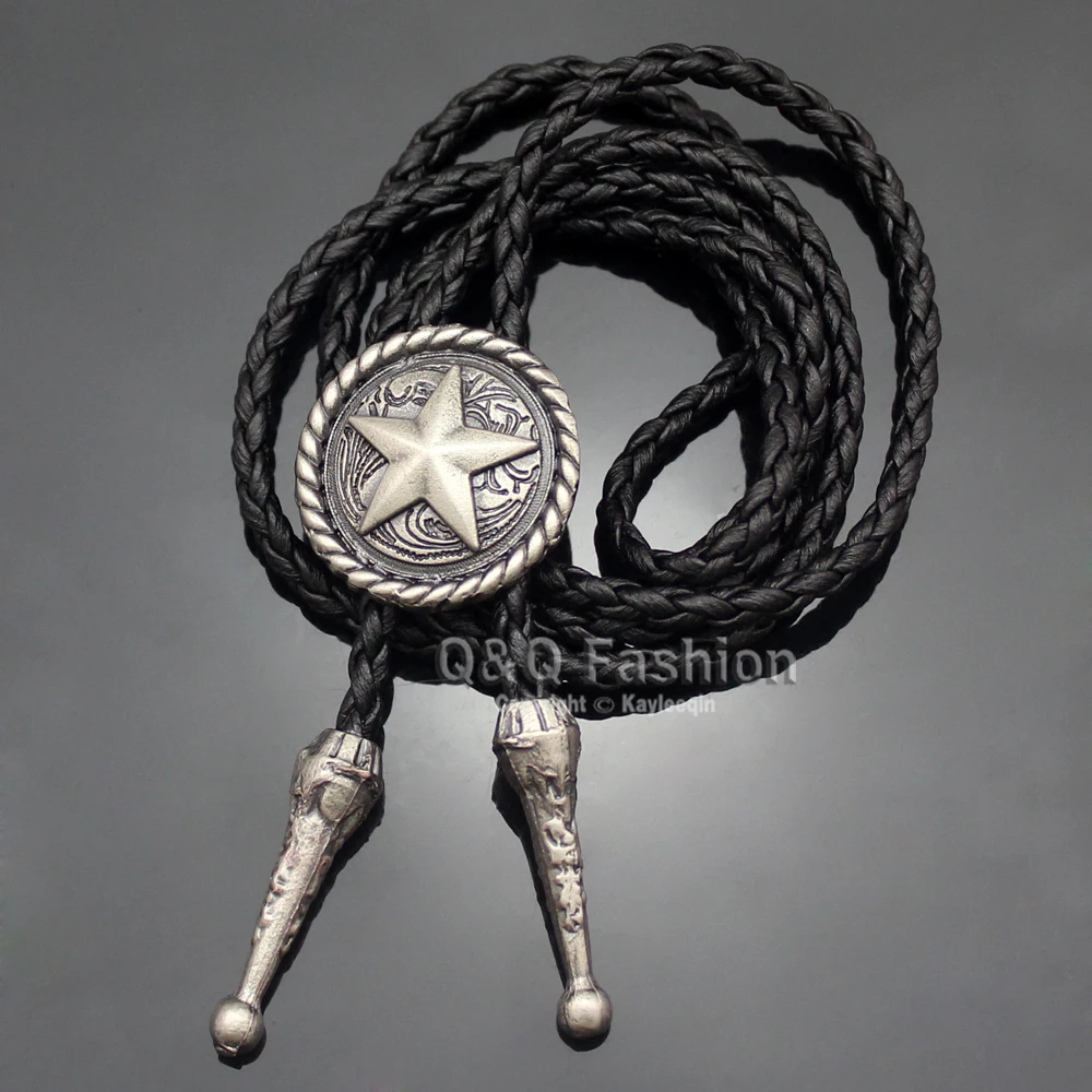 Ковбойское посеребренное купольное седло из техасской кожи Ranger Star Rodeo Bolo