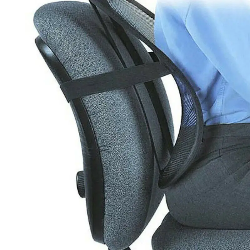 Новая сетчатая поясничная подушка для поддержки спины, Корректор осанки, автомобильное кресло, комфортное облегчение боли, офисное кресло, подушка