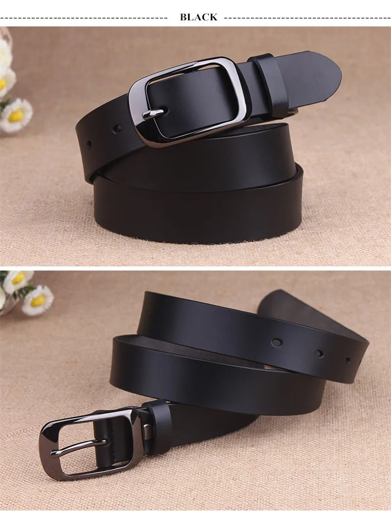 COWATHER Luxury cow genuine leather belt for women new arriving fashion design thin women belts top sell free shipping