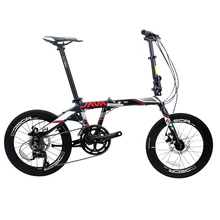 JAVA, 20 дюймов, 18 скоростей, алюминиевый сплав, складной велосипед для детей и взрослых, 406, складные велосипеды для компонентов