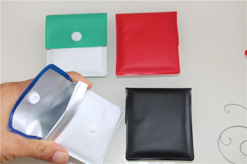 10pcs/lot PVC foil Cigarette ash bag Portable Ashtray Ash Tray For