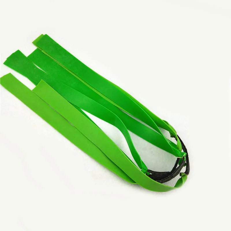 10pcs 1.0mm Thick Natural Latex Slingshots Flat Rubber Bands Strong Elastic Parts Rubber Bands Hunting Catapult