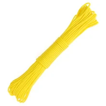 100ft 550 шнур Паракорд выживание при прыжке с парашютом шнур-желтый