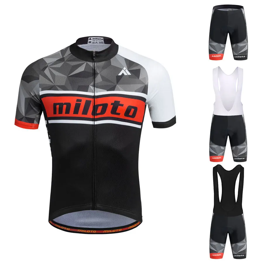 Cycling Clothing Short Sleeve Men's Bike Shirts and MTB (Bib) Shorts