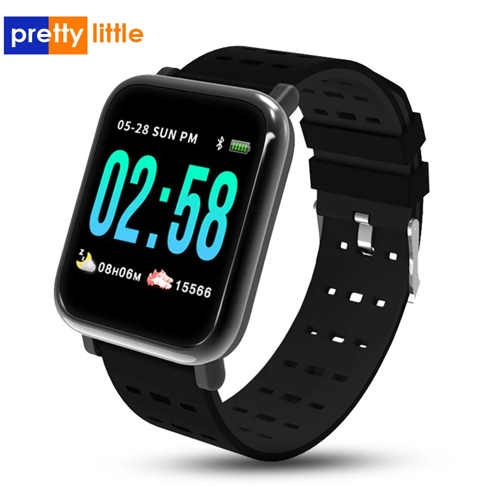 

A6 Smart Watch Men Women Heart Rate Monitor Sport Fitness Tracker Blood Pressure Waterproof SmartWatch Clock IOS Android