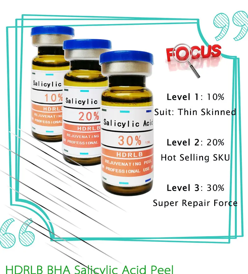 20% peeling com ácido salicílico ácido creme