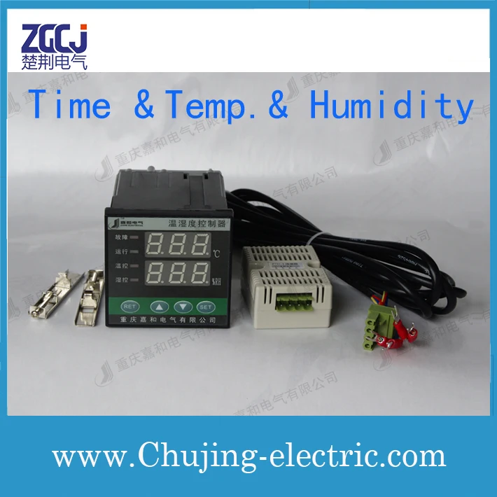 Time period temperature and humidity controller temperature and ...