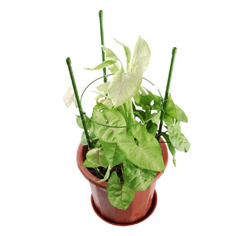 

45CM Vegetables Plants Trellis Plant Support Frame Potted Plant Gardening Flower Fixed Vine Frame Flower Decorative Garden Tools
