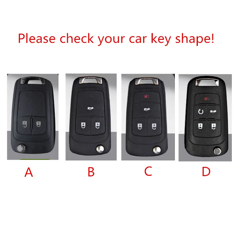 Aluminum-alloy-Luminous-car-key-case-key-cover-for-Chevrolet-for-Buick-for-Cruze-For-OPEL