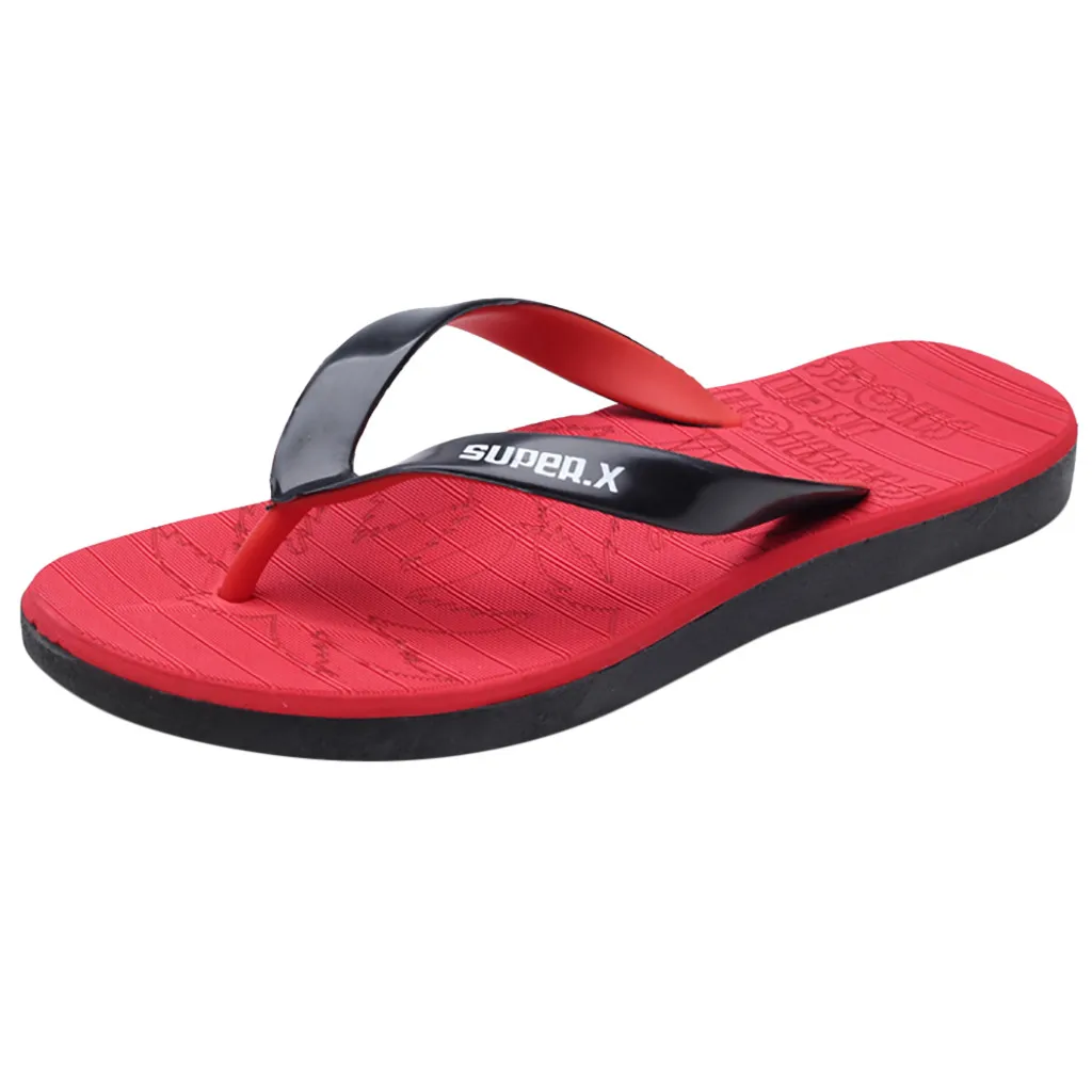 

Summer Slippers Men Slippers Leisure Mens Flat Open Toe Non-Slip Sandals Flip Flops Beach Shoe Slipper Flip Flop Erkek Terlik