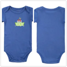 Autumn 1 Piece Cotton Style Baby Girl Boy Clothes Short Sleeve Ship New Born Body Baby Ropa Character Pink Baby Bodysuit r033