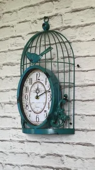 

Gifts, Hand-made Retro Metal Iron Home Decoration Living Room Decoration Wall Clock Retro Art Wall - Free Delivery