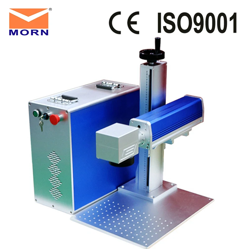 20w Raycus fiber laser metal marking engraving machine 200*200mm Laser cutter for Stainless steel Alumina Gold Silver Copper Iro