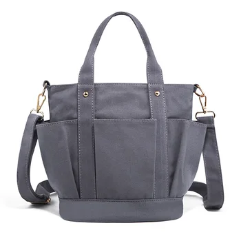 

Women Shoulder Bags Handbag Simple Canvas Messenger satchel Bag Women Casual Totes